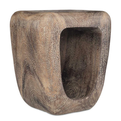 Loophole Accent Stool 18 Inch Tall and 16 Inch Wide by Uttermost - 24901