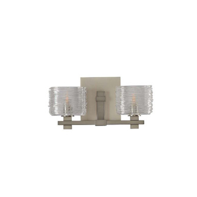 Clearwater Two Light Vanity Light by Kalco - 312132SN