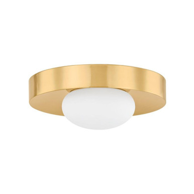 Pepa 12W 1 LED Flush Mount 3.75 Inch Tall and 11 Inch Wide by Mitzi - H992501-AGB