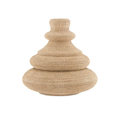 Jaru 18.5 Inch Rope Vessel by Currey Company - 1200-0183