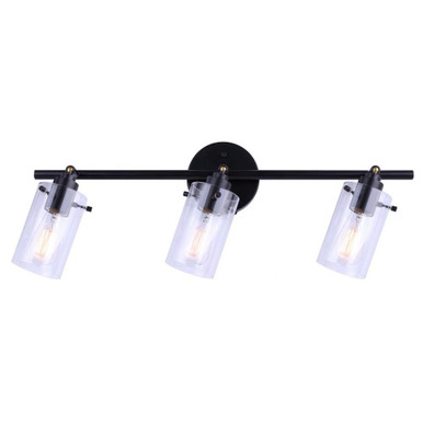 Joni 3 Light Track Light 9 In Tall and 5 In Wide by Canarm Inc - IT759A03BK