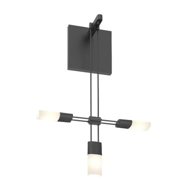 Suspenders 4.8W 1 LED Wall Sconce 15.25 Inch X 11.25 Inch Wide by Sonneman - S1L02K-JFXXXX12-HC02