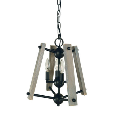 Meredith 4 Light Medium Pendant by Framburg - L1136 MBLACK