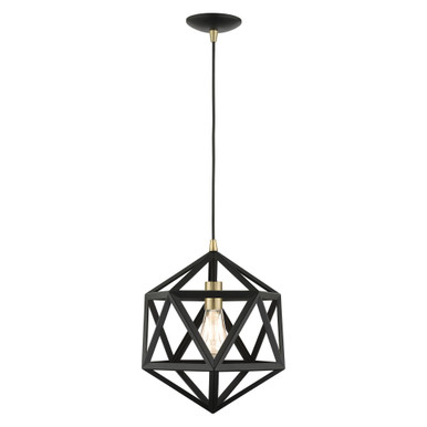 Paxten 1 Light Medium Pendant by Livex - 41328-14