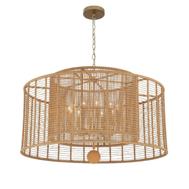 Jayna 12 Light Oversized Chandelier by Crystorama - jay-a5009-bs