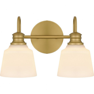 Hinton 2 Light Vanity Light by Quoizel - HIN8614AB