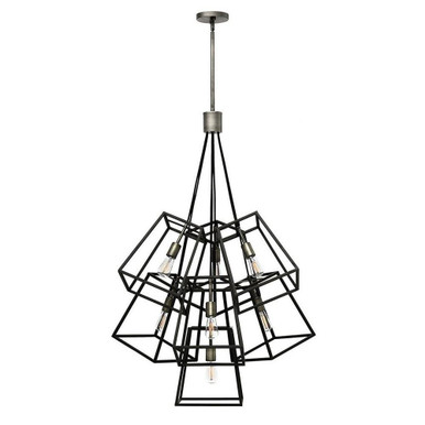 Fulton 7 Light Large Foyer Multi Tier Chandelier by Hinkley - 3357