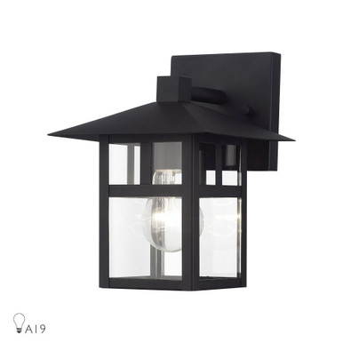 Crestlake 1 Medium Light Outdoor Wall Lantern by Livex - 21322
