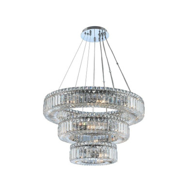 Rondelle 18 Light Large Pendant by Allegri - 11772-010-FR001