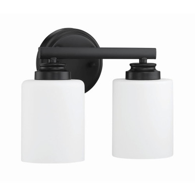 Bolden 2 Light Vanity Light by Craftmade 50502-FB-WG - 50502-FB-WG