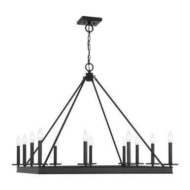 Boylston 12 Light Chandelier 29 Inch Tall and 35 Inch Wide by Savoy House - L1-2101-12