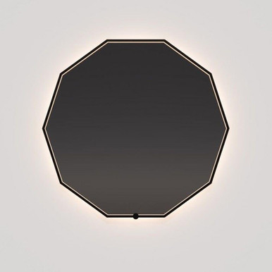 Deca 57.7W LED Round Mirror 30 Inch Tall and 30 Inch Wide by Oxygen - 3-1002-15