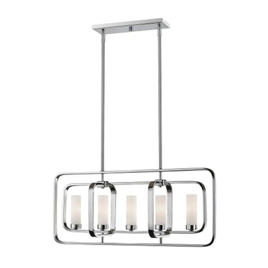 Aideen 5 Light Island/Billiard 9.75 Inch Wide by 14.25 Inch High by Z-Lite - 6000-5L