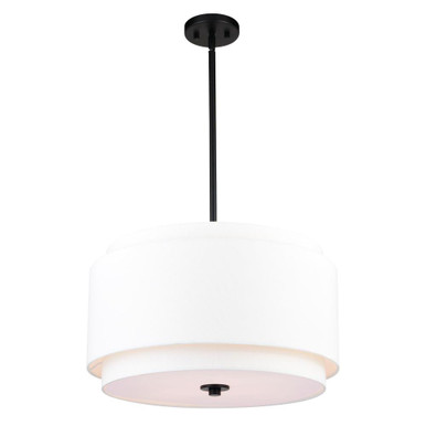 Burnaby 4 Light Large Pendant by Vaxcel - P0392
