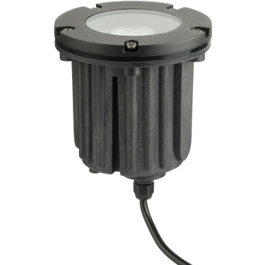 1 Light Trim Inground Light 5 Inch Tall and 5 Inch Wide by Kichler - 15495BKB