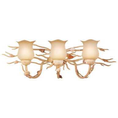 Atlantis 3 Light Vanity Light 30 Inch Wide by Kalco - 6073CR