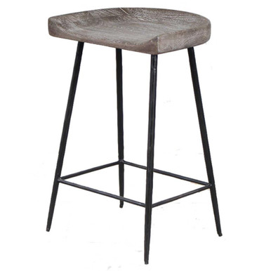 Cordova Counter Stool 26.5 Inch Tall and 17 Inch Wide by Uttermost - 22885