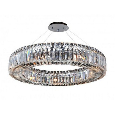 Rondelle 9 Light Large Pendant by Allegri - 11704-010-FR001