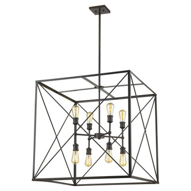 Brooklyn 8 Light Large Pendant by Acclaim - IN21127ORB