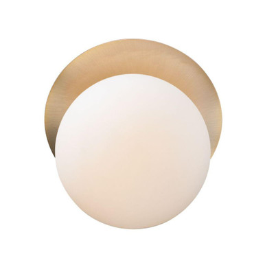 Vesper 1 Light Wall Sconce 7 Inch Tall by Maxim - 26033SWSBRBK