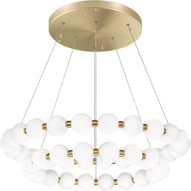 Oni 36W 1 LED Oversized 2 Tier Pendant by Matteo - C83457OG