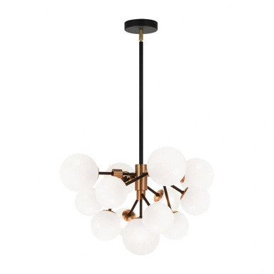 Novu 13 Light Medium Chandelier by Matteo - C83013AGOP