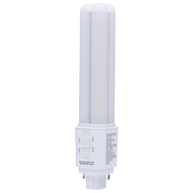 9W LED PL G24d Base Replacement Lamp 6.9 Inch and 1.4 Inch Wide by Satco - S29855