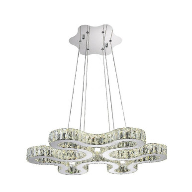 Odessa 42 LED Light Large Chandelier by CWI - 5616P27ST-R