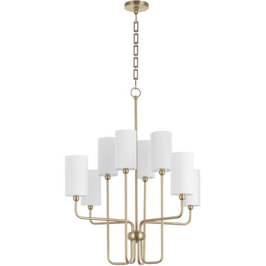 Charlotte 8 Light Large Chandelier by Quorum - 698-8