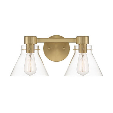 Willow Creek 2 Light Bath Vanity 16.5 Inch Wide by Designers Fountain - D204M-2B-BG