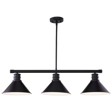 Akron 3 Light Oversized Linear Chandelier by Vaxcel - H0269