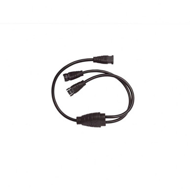 3 Way Y Connector for Strip Light 0.38 Inch Tall and 16 Inch Length by WAC - T24-WE-Y-BK