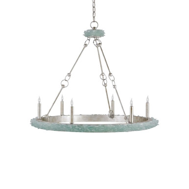 Tidewater 6 Light Oversized Chandelier by Currey Company - 9870