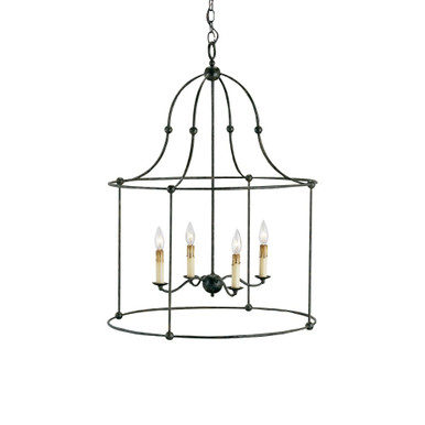 Fitzjames 4 Light Large Pendant by Currey Company - 916LH