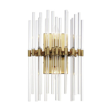 Divine 2 Light Wall Sconce by Maxim - 38409CLHR