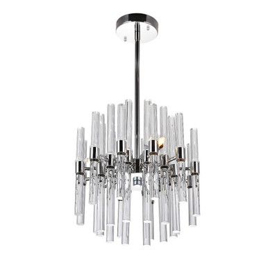 Miroir 6 Light Small Pendant by CWI - 1137P10-3-613