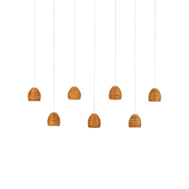 Beehive 7 Light Oversized Pendant by Currey Company - 9000-1067