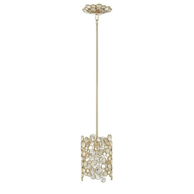 Anya 1 Light Small Pendant by Fredrick Ramond - FR44817SLF