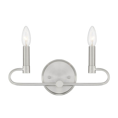 Summit 2 Light Vanity Light by Designers Fountain - D269C-2B-MB