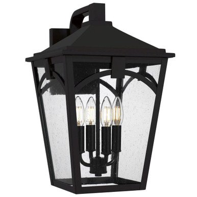 Jaxon 15W 4 LED Outdoor Wall Lantern 17.25 X 10.75 Inch Wide by Quoizel - JAX8410WT