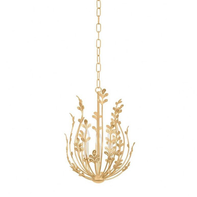 Delmore 3 Light Chandelier 19.75 Inch Tall and 14.5 Inch Wide by Troy - F4615-VGL