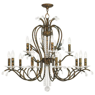 Serafina 8 Light Large Chandelier by Livex - 51008