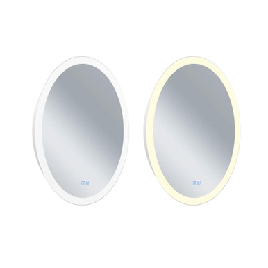 Agostino 17W LED Mirror 29.53 Inch Tall and 21.65 Inch Wide by CWI - 1234W22-O