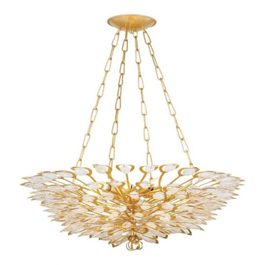 Vittoria 8 Light Large Chandelier by Corbett - 363-32-GL