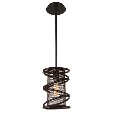 Darya 1 Light Small Pendant by CWI - 9700P7-1-197