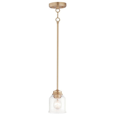 Acadia 1 Bulb Mini Pendant by Maxim - 91260CDHR