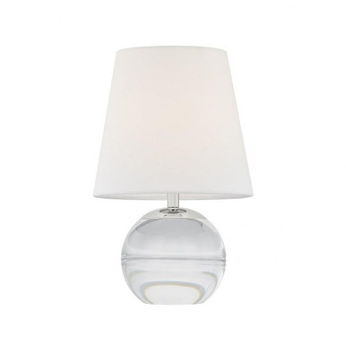 Nicole 4W 1 LED Rechargeable Table Lamp 12.75 Inch Tall by Mitzi - HL1046201-PN