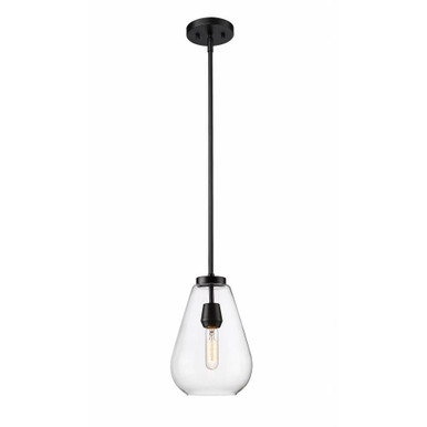 Ayra 1 Light Small Pendant by Z-Lite 488P8-MB - 488P8-MB