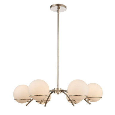 Everett 6 Light Large Chandelier by Kalco - 513571PN