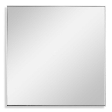 Alexo 28 Inch Modern Square Mirror Silver by Uttermost - 09716
